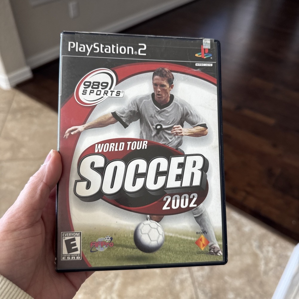 World Tour Soccer 2002 Black Label 989 Sony Playstation 2 PS2